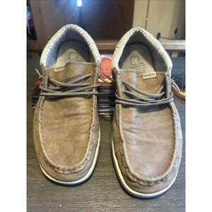 Hey Dudes Mens Size 10 Paul Desert Vegan Leather